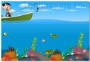 Mr. Bean Fishing funny mini game fishing simulator