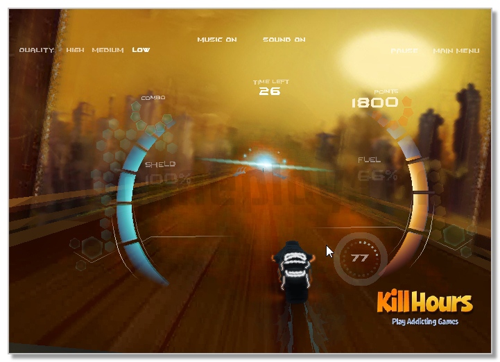 Modern Moto Racers 3D slalom racing game image play free