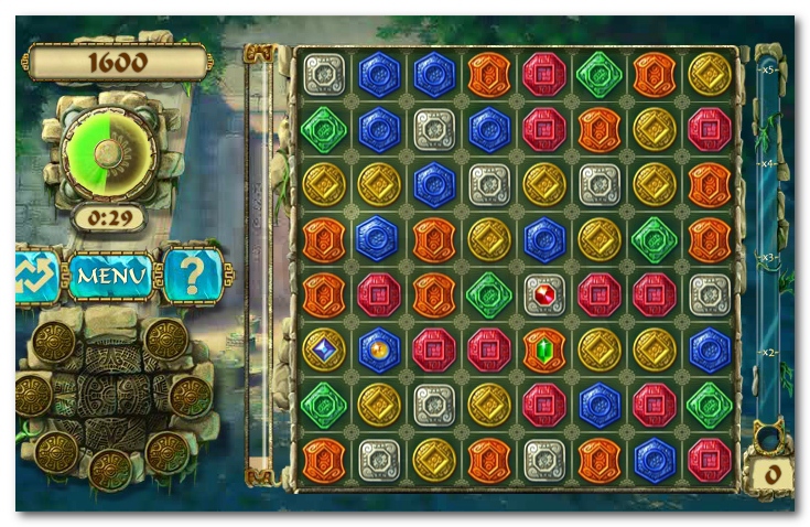 Montezuma Treasures new puzzle game image play free