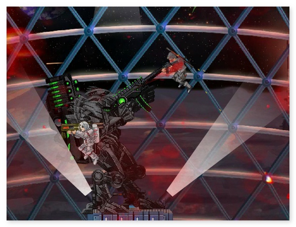 Alien Attack Team 2 action shooter game space theme image play free