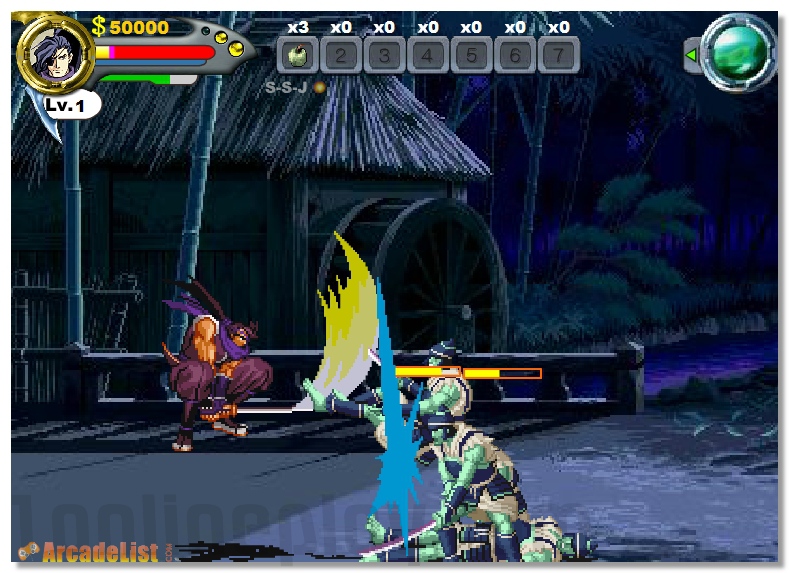 Swords Saga street fighting game image play free