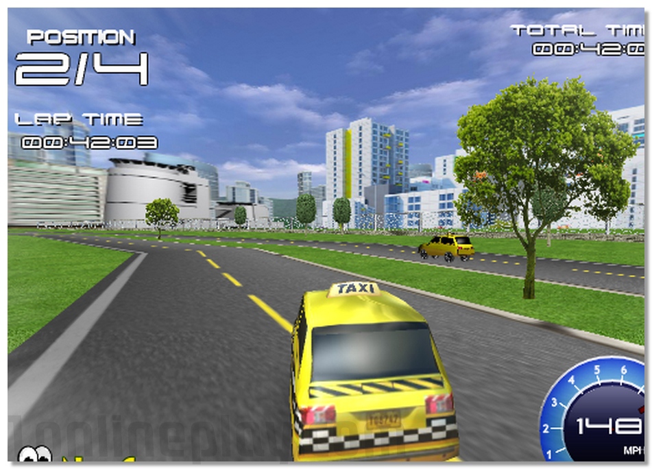 3D Taxi Racing taxi driving online game annular street racing image play free