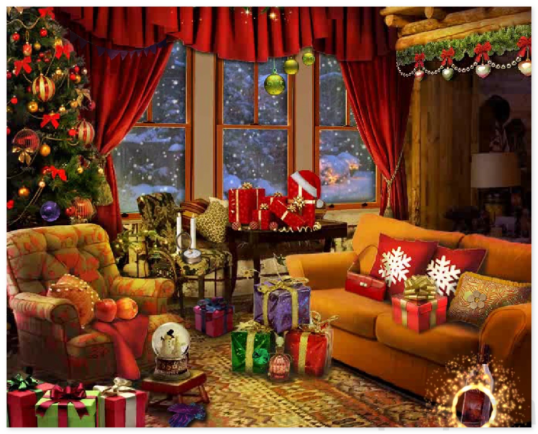 Christmas Star Hidden Objects game find hidden Object image play free