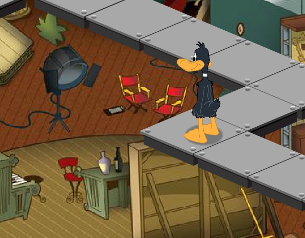 Daffy039s studio adventure Daffy Duck cartoon game image play free