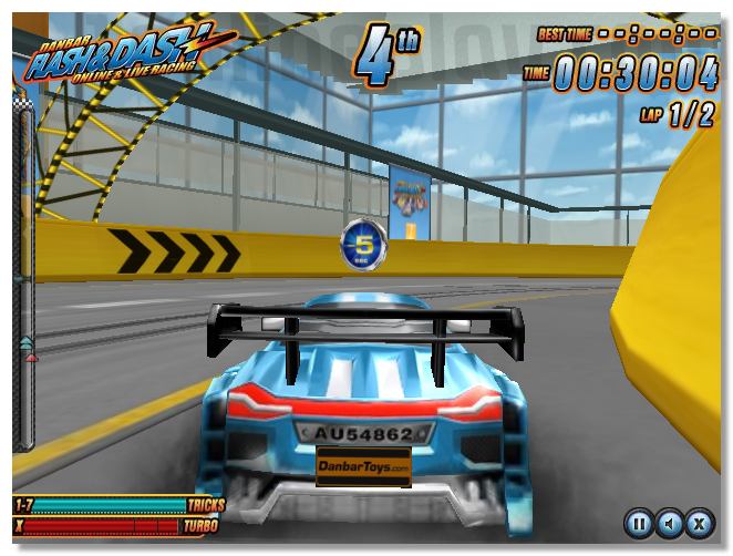 Danbar - Flash and Dash - Online Live Racing game image play free