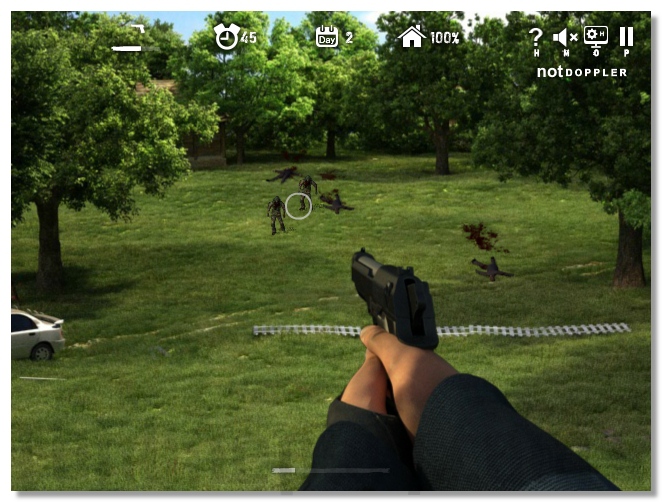 Dead Zed 2 zombie survive shooter game sequel of Dead Zed game image play free