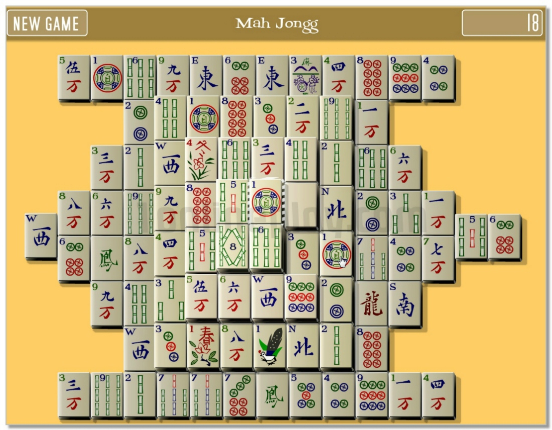 MahJongg Game logical puzzle game mahjong image play free