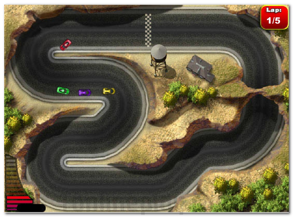 Micro Racers ride on mini cars driving game image play free