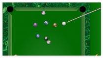Billiard 2 players 1 player game sport challenge play free