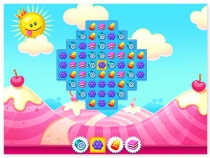 Candy Flip World candy matching HTML5 game no flash needed