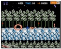 Contra Snowfield Battle winter retro fan game shooter play free