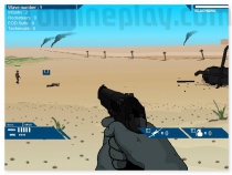 Weapon shooter on the beach shooting game like Day-D play free