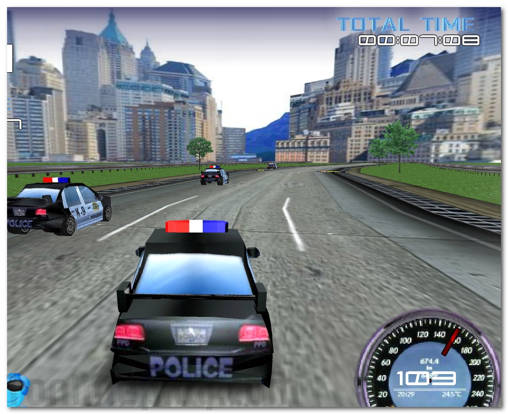 Police Test Driver racing game drive the fastest police cars image play free