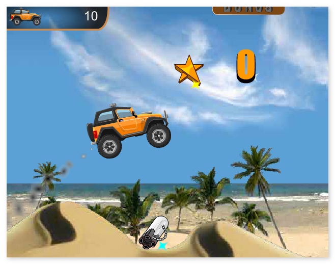 Rocky Rider driving car truck racing game image play free