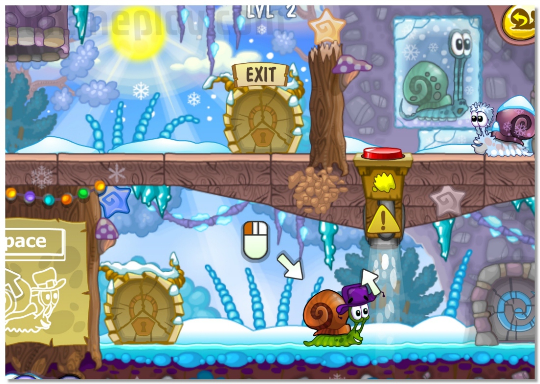 Snail Bob 6 Winter Story sixth edition of the popular adventure logical game image play free