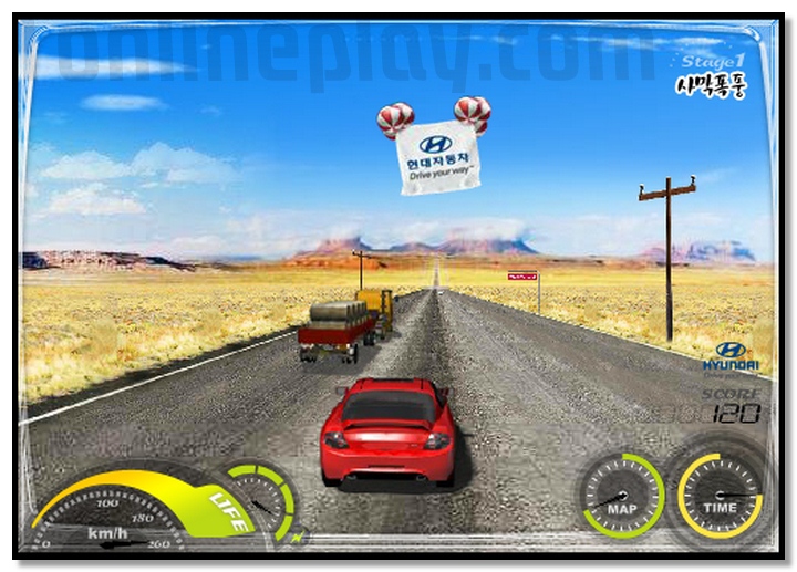 SpeedShot Rally Racing Driving game with your Honda car image play free