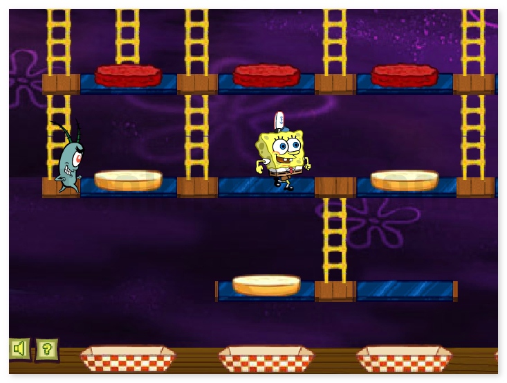 SpongeBob SquarePants Patty Panic free online adventure game image play free