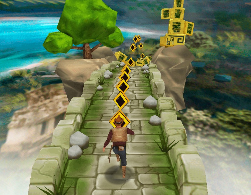 Tomb Runner running game Indiana Jones Tom Raider run and jump image play free
