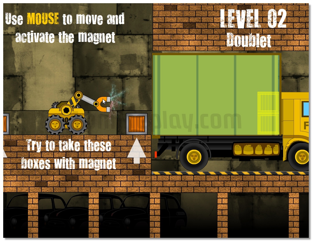 Truck Loader parking driving game image play free