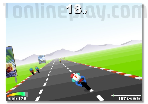 Turbo Spirit motorcycle racing game GP series image play free